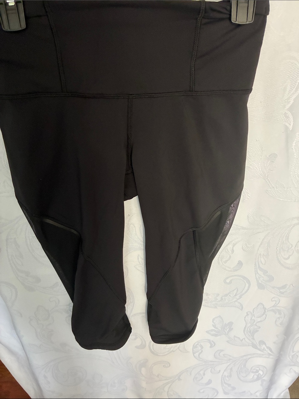 lululemon athletica Black Women's Bike Shorts/ Athletic crop leggings